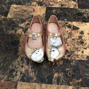 Mini Melissa beauty and the beast shoes